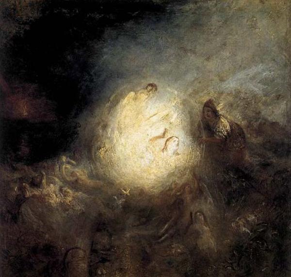 Joseph Mallord William Turner Undine Giving the Ring to Massaniello, Fisherman of Naples oil painting picture